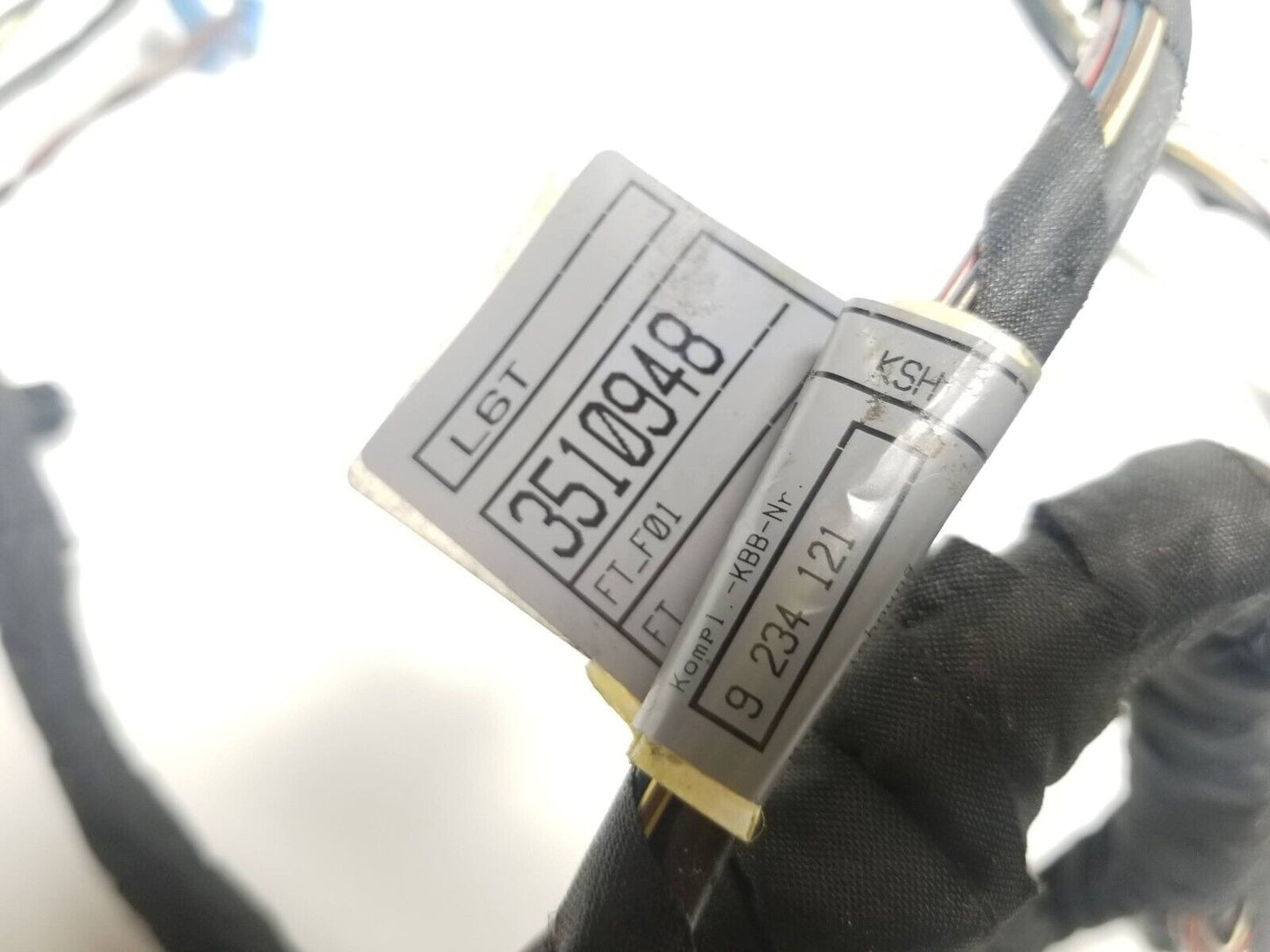 09 10 11 12 BMW 750li Front Left Driver Door Wire Harness OEM