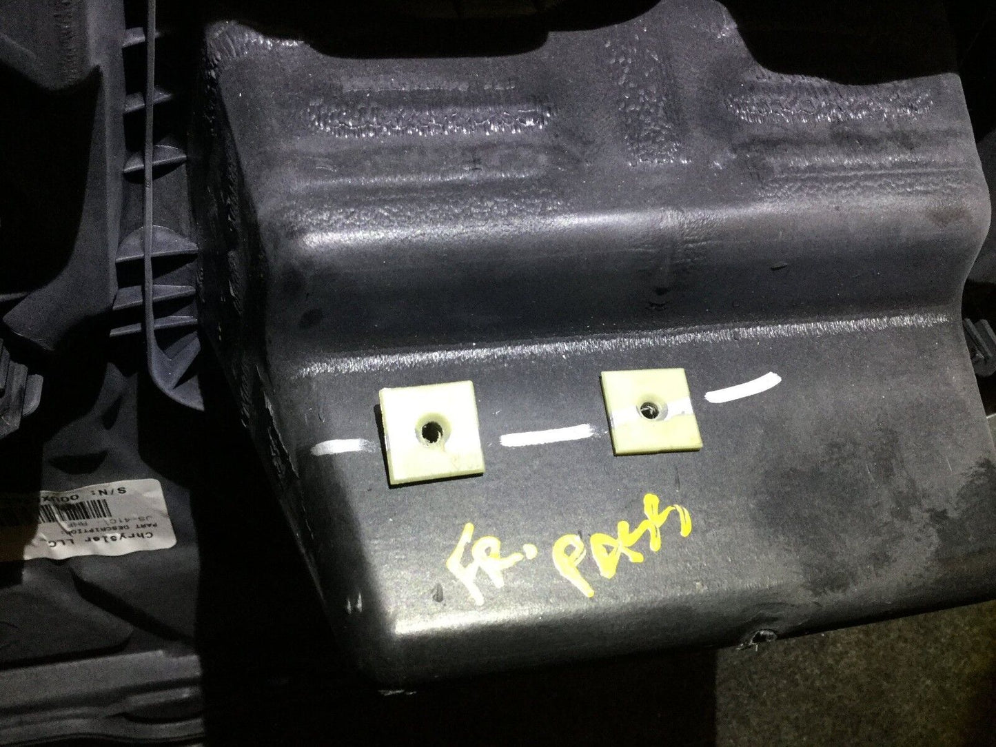 07 08 09 10 Chrysler Sebring Panel Carrier Plate Front Right Passenger Door OEM