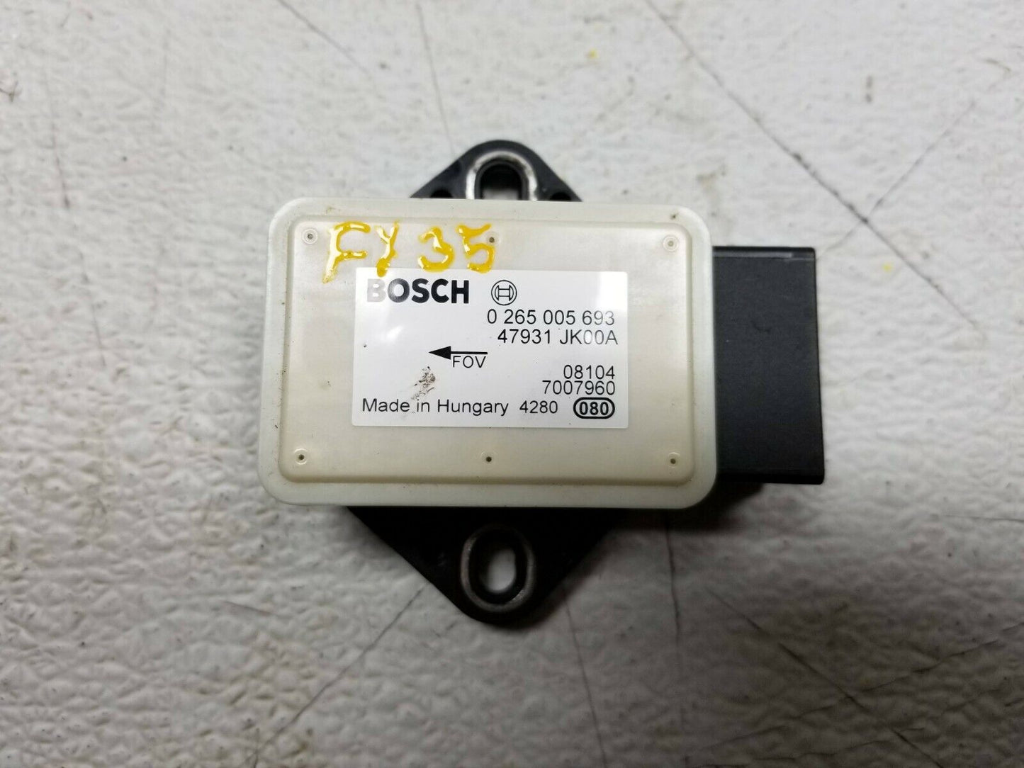 09 10 11 12 Infiniti Fx35 Yaw Rate Sensor 47931 Jk00a OEM