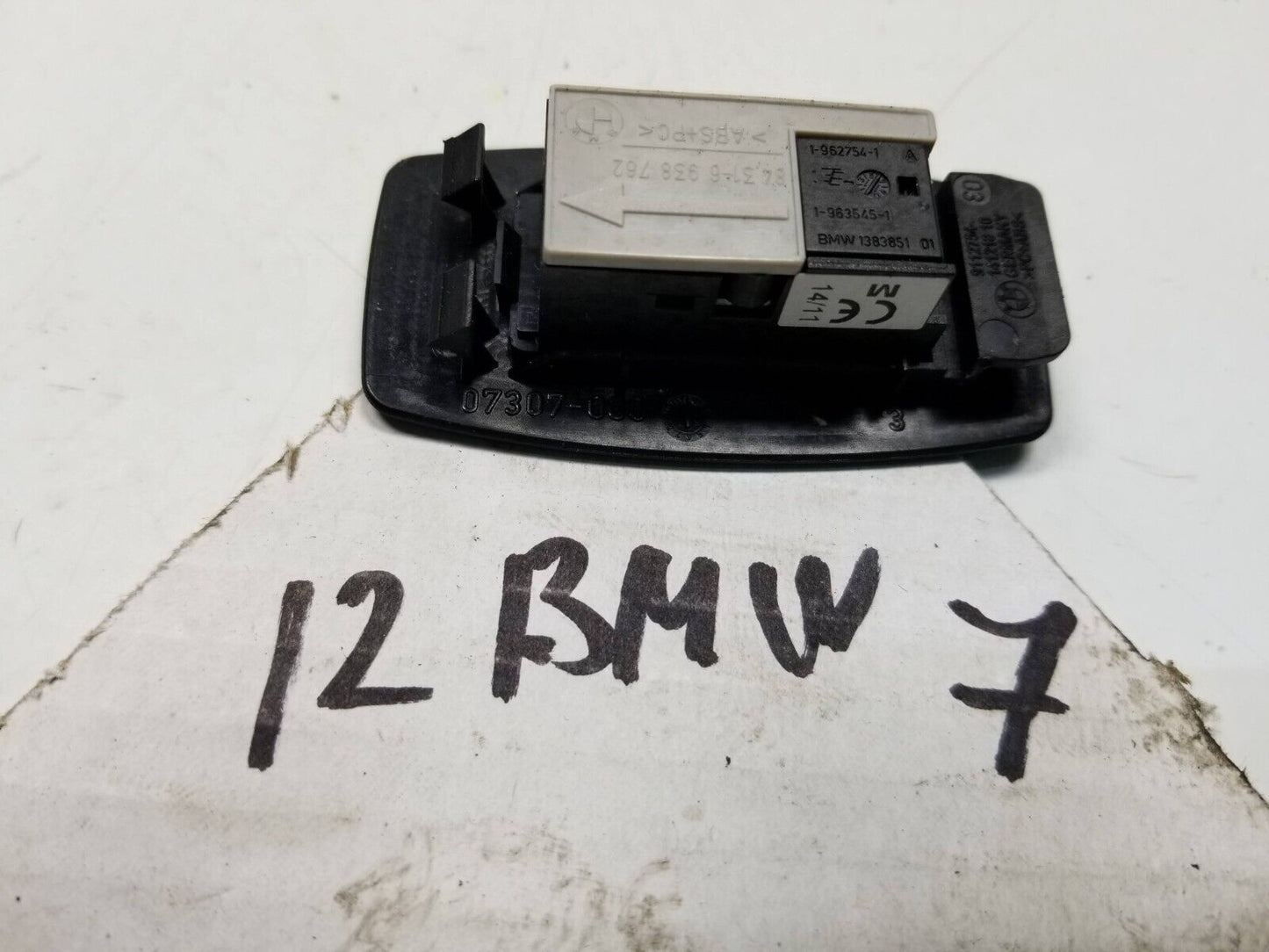 09 10 11 12 BMW 750li F02 Hands Free Mic Microphone Overhead 2pcs OEM