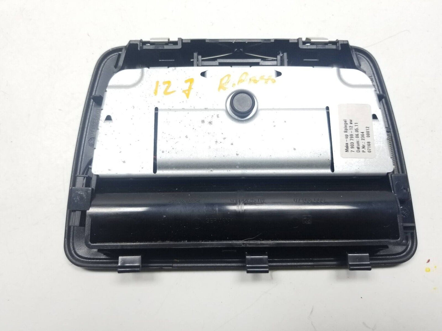 09 10 11 12 BMW 750li Rear Right Pass Interior Overhead Light Makeup Mirror OEM