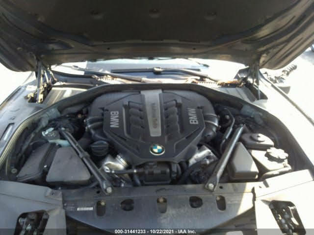 09 10 11 12 BMW 750li Radiator Coolant Return Pipe Tube Hose Line W/ Pump OEM