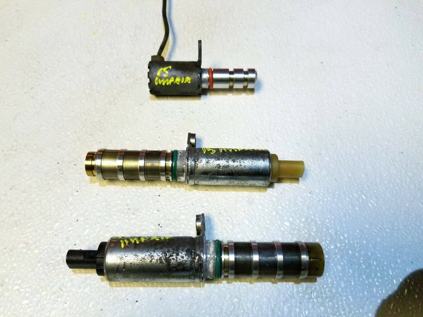 15 16 17 18 Chevy Impala 2.5l Vvt Variable Valve Timing Solenoid 3pcs OEM