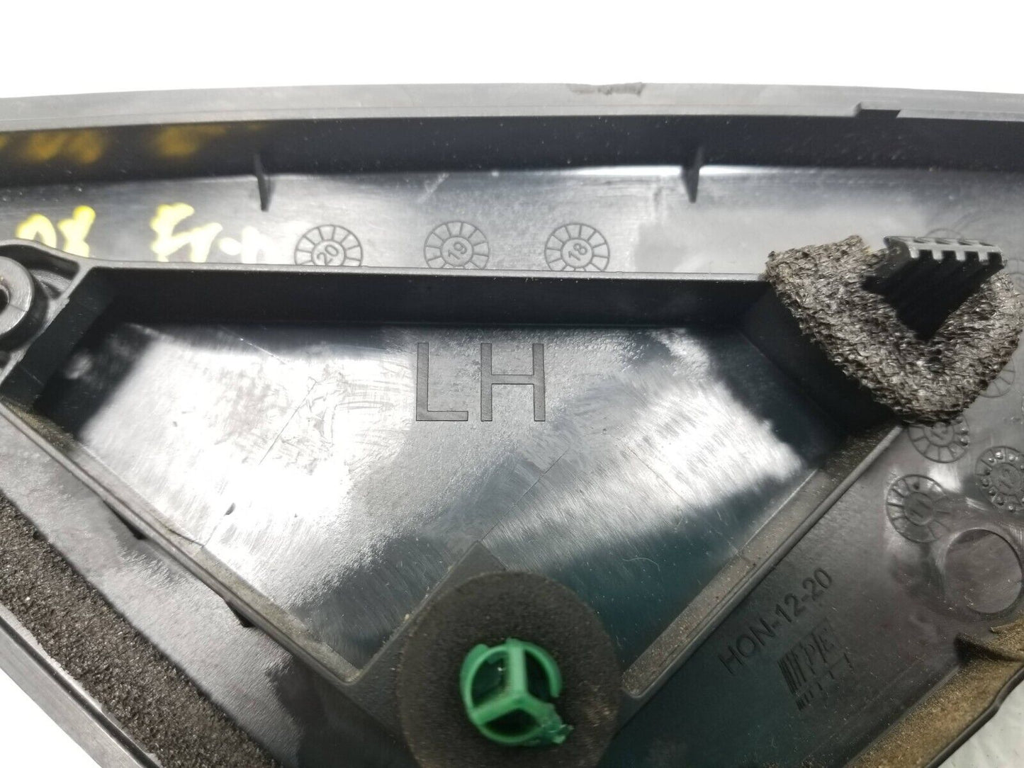 13 14 15 Acura RDX Front Door Triangle Trim Corner Cover Driver Side Left OEM