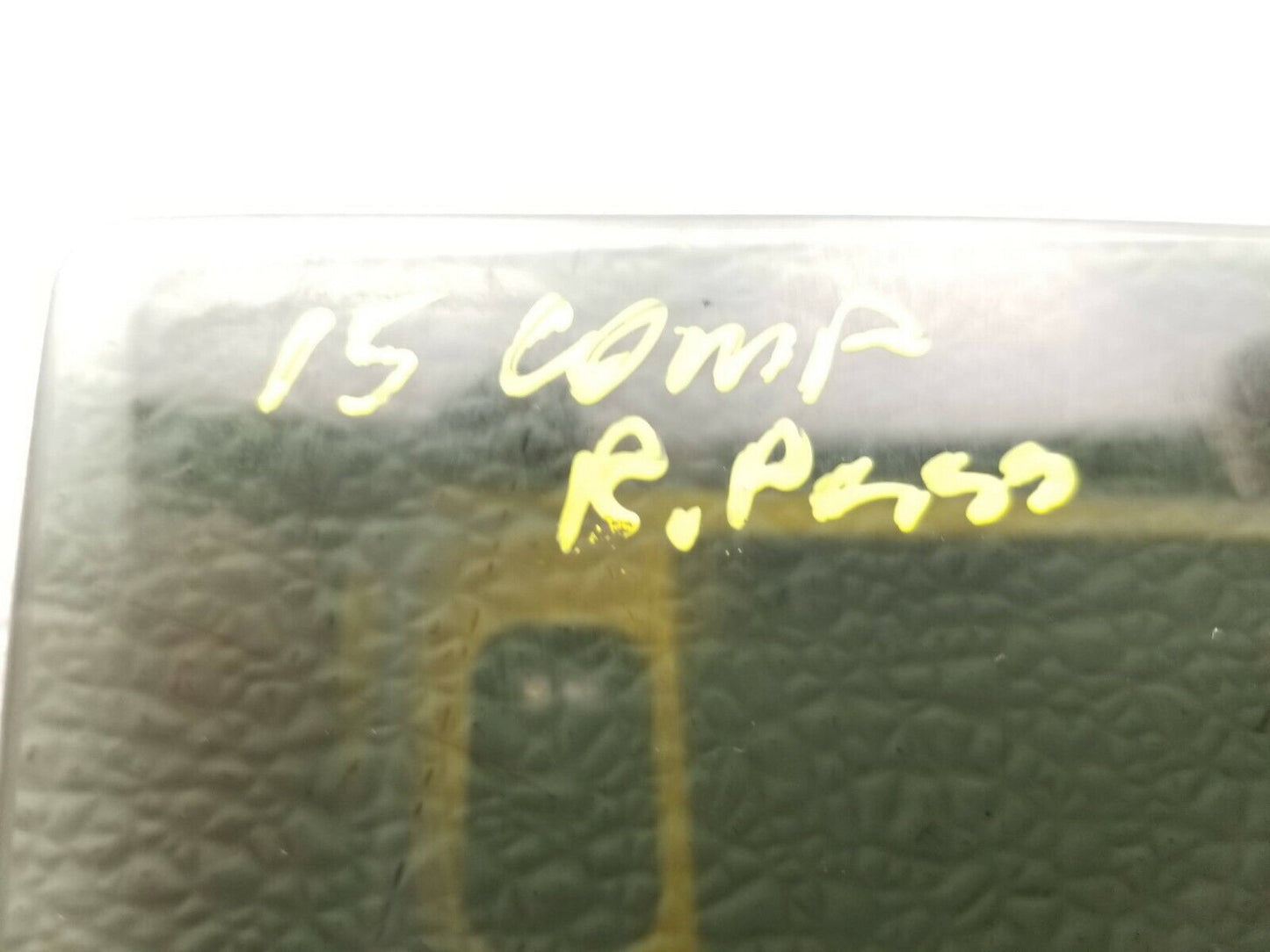 13 14 15 16 Jeep Compass Rear Right Pass Door Window Glass OEM