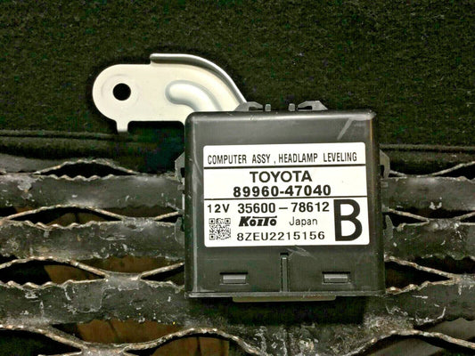 05 06 07 08 09  Toyota Prius Headlight Lamp Leveling Computer Assy OEM