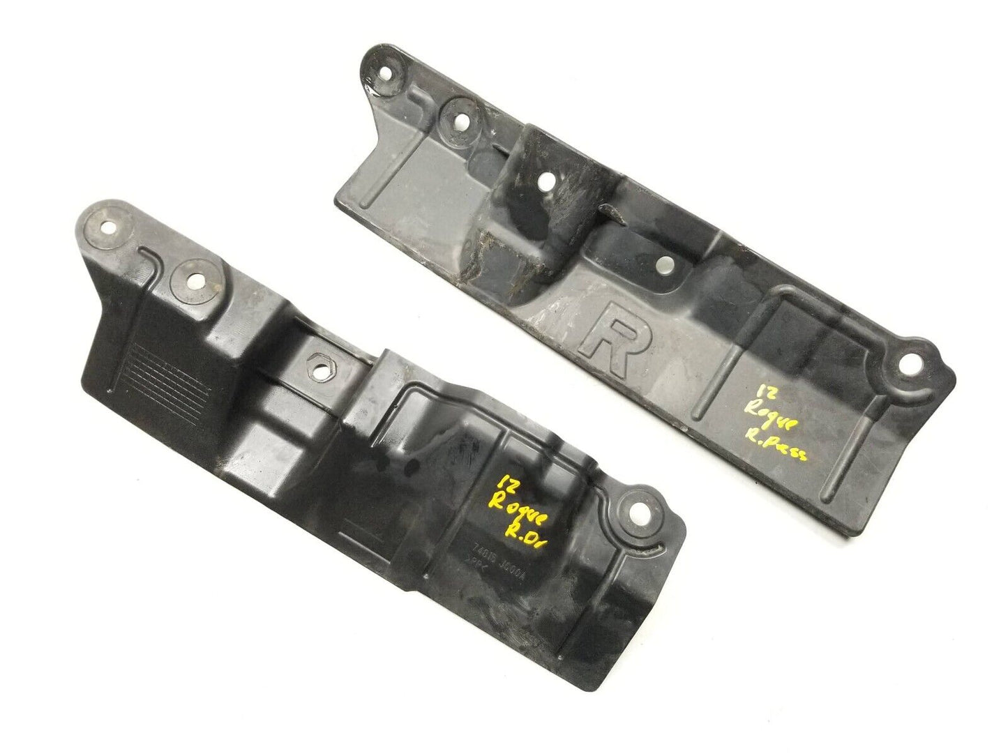 12 13 14 15 Nissan Rogue Floor Splash Shield Under Cover Pair OEM ✅