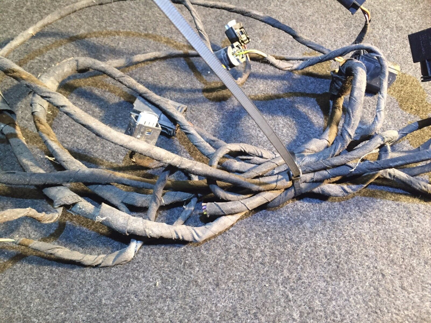 02 03 04 05 BMW E65 E66 Front Bumper Wire Harness OEM