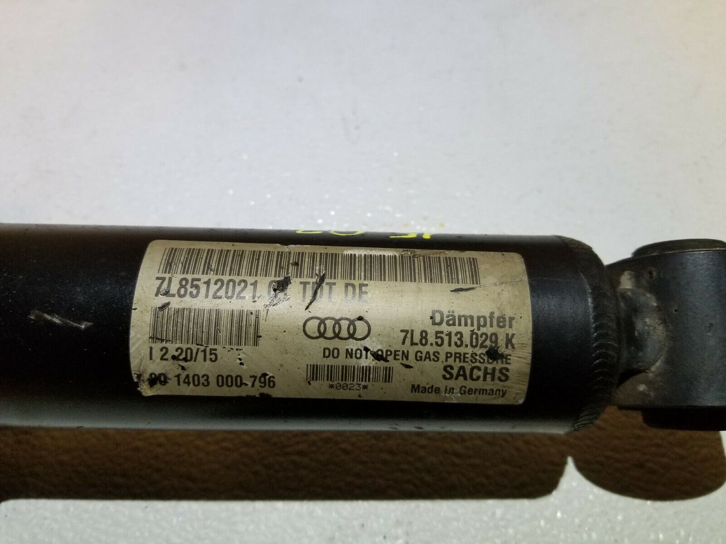 13 14 15  Audi Q7 3.0l Rear Shock Strut Absorber Pair OEM 87k Miles