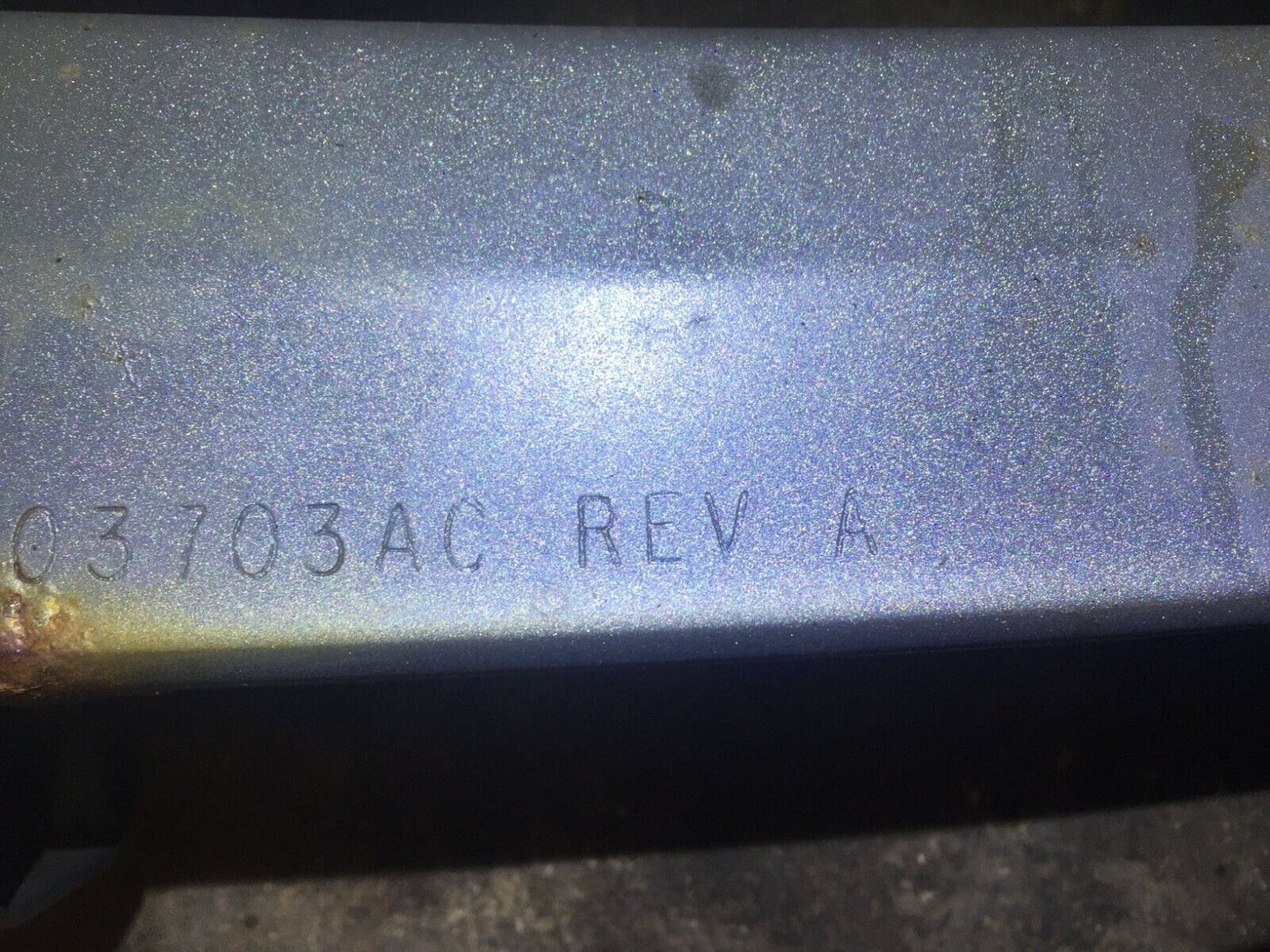 11 12 13 14 Dodge Avenger 2.4l Rear Back Bumper Reinforcement Bar 84k OEM D37