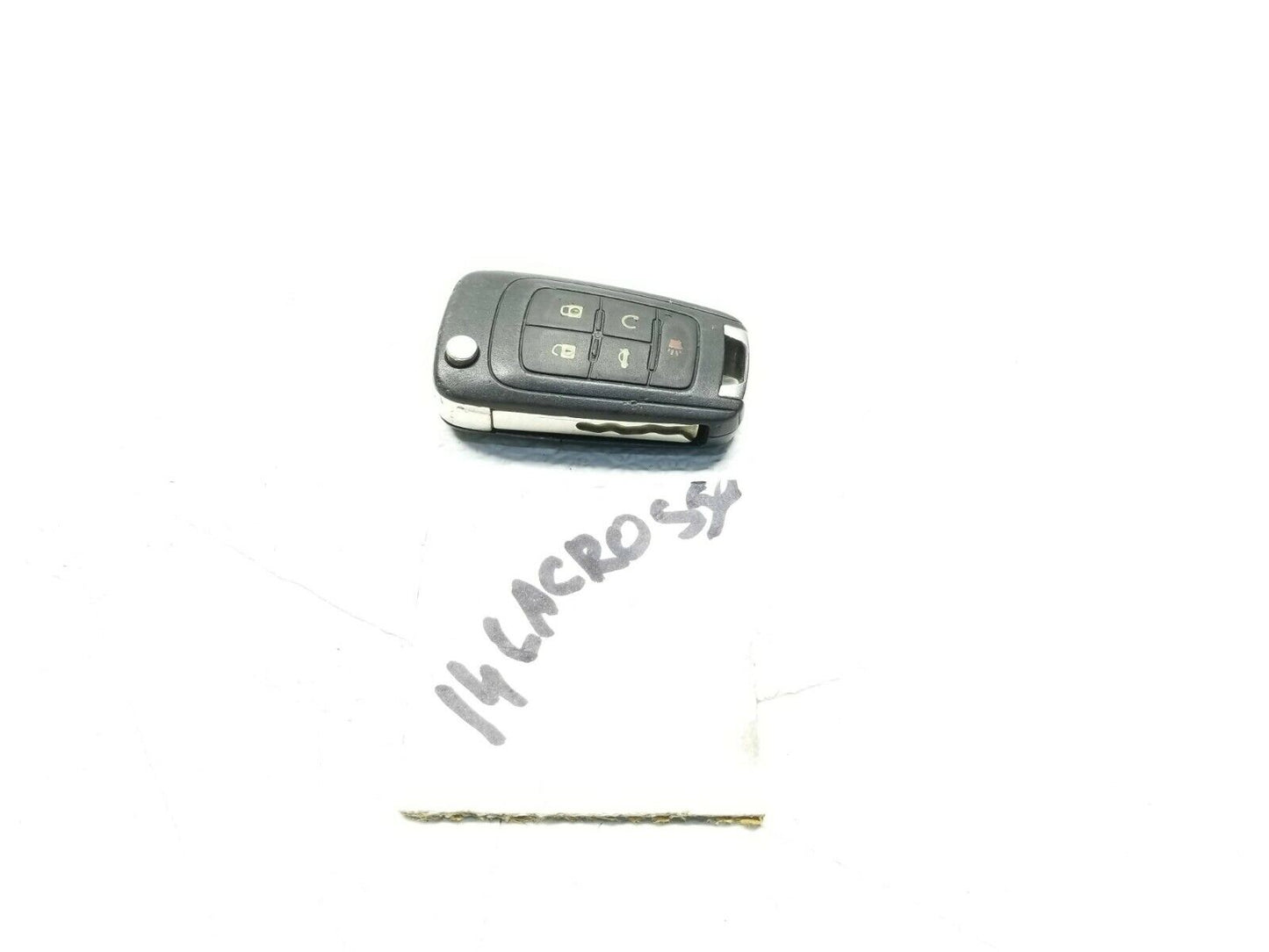 14 15 16 Buick Lacrosse Key Keyless Remote Start Fob 5 Button OEM 60k