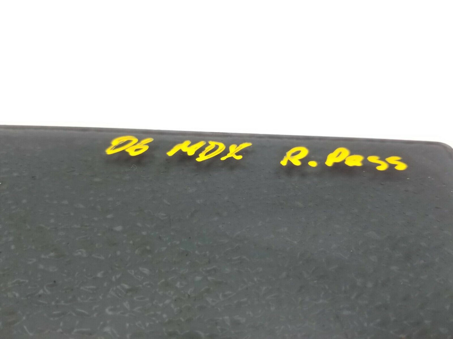 03 04 05 06 Acura MDX Rear Right Pass Door Window Glass OEM 55k Miles