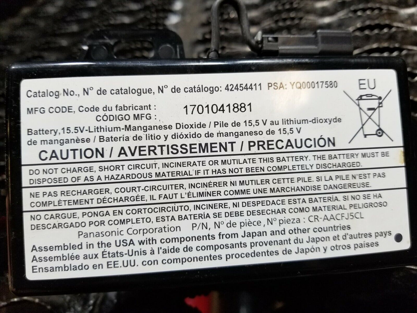 17 18 19 20 Cadillac Xt5 Onstar On Star Battery Backup Module OEM 34k