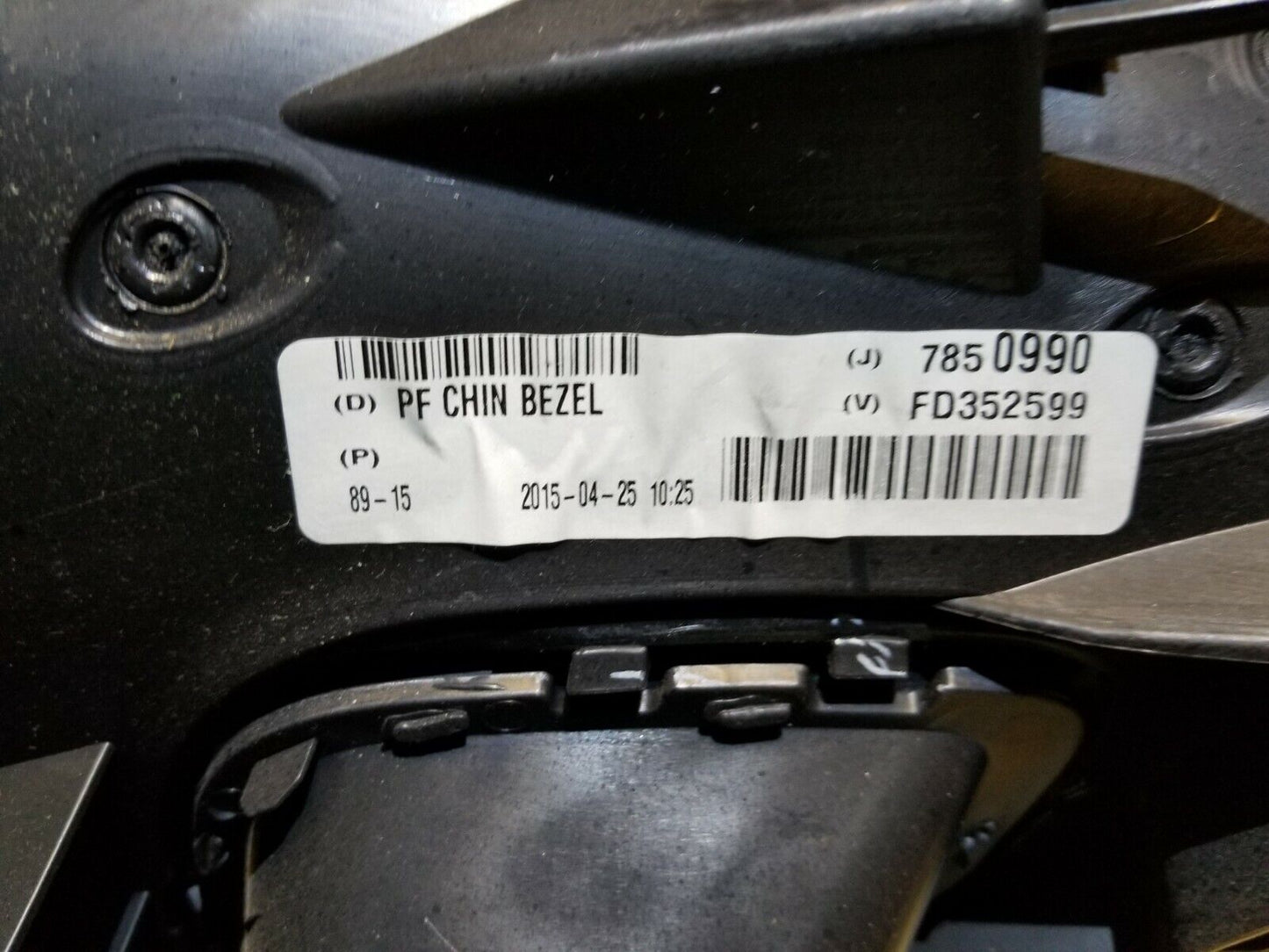 13 14 15 16  Dodge Dart AC Climate Control Panel Bezel Trim Ome 76k