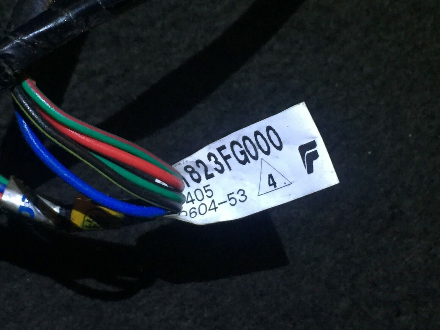 08 09 10 Subaru Impreza Rear Left Driver Side Door Wire Harness OEM