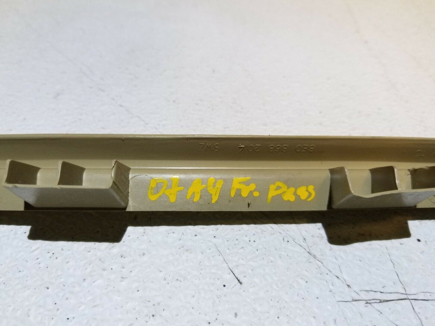 06 07 08 Audi A4 Front Right Pass Upper Pillar Dash Trim OEM 85k Miles