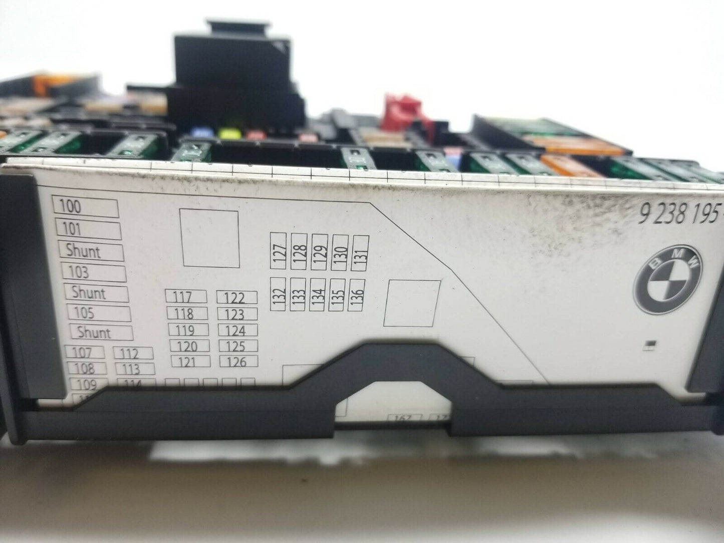 09 10 11 12 BMW 750li Trunk Power Distribution Rear Fuse Box Relay  OEM