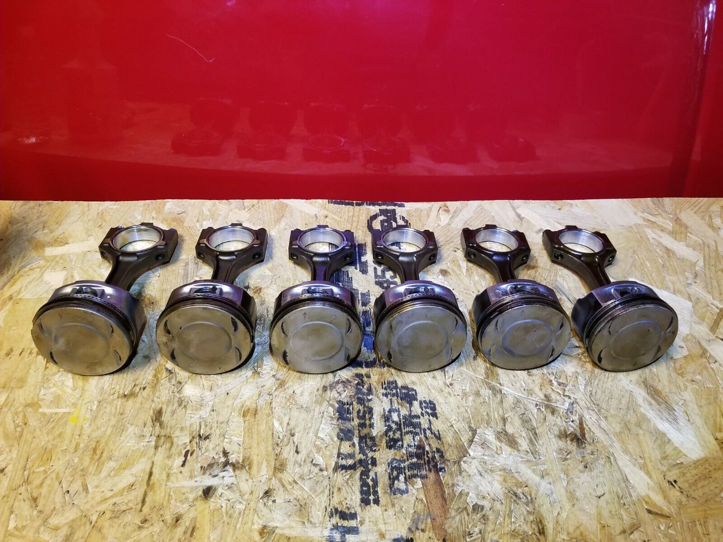 06 07 08 09 Mercury Milan 3.0l Piston W/ Connecting Rod 6pcs Std OEM 71k Miles