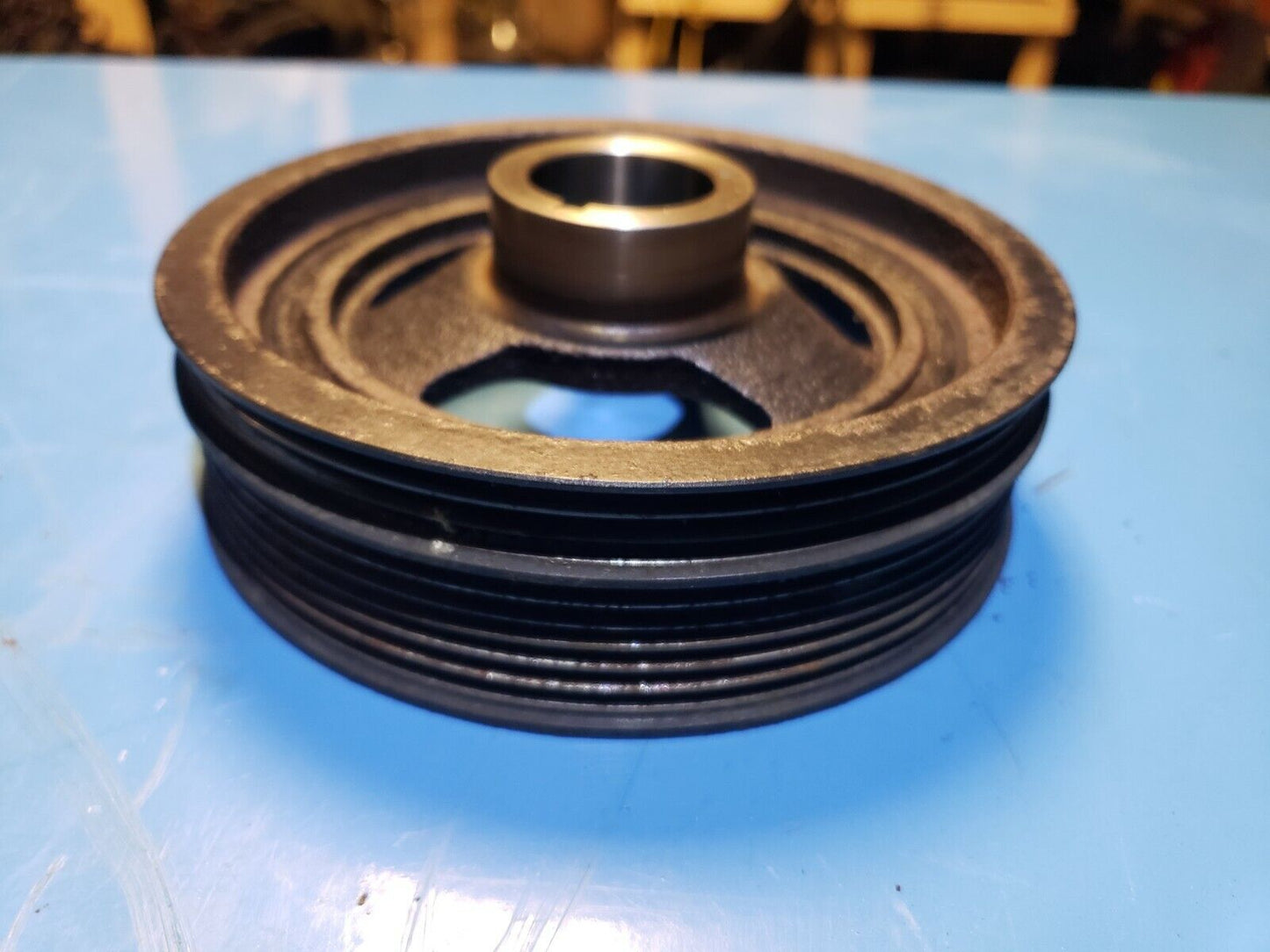 10 11 12 13 Mazda 3 2.0l Crankshaft Pulley Harmonic Balancer W/ Bolt OEM