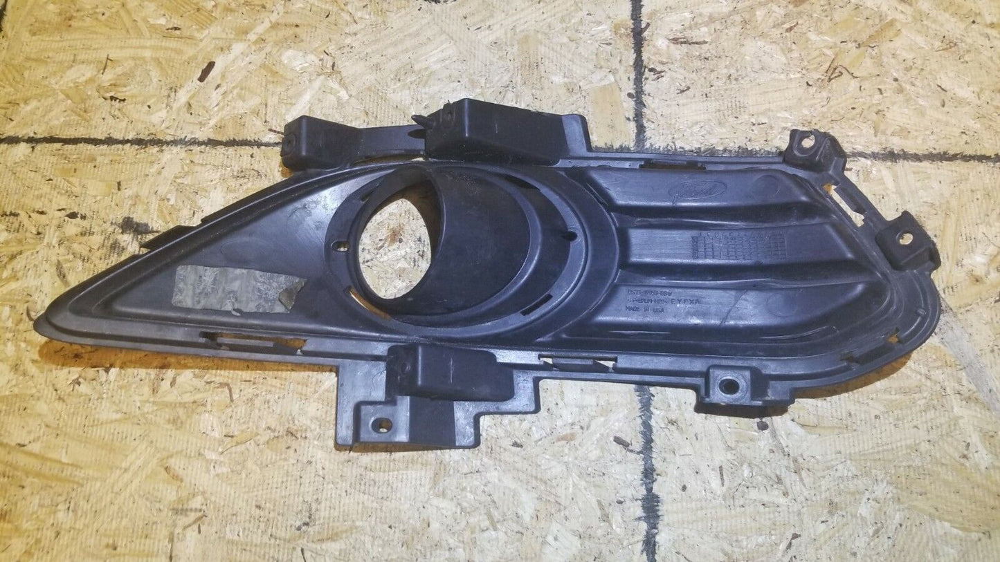 14 15 16 Ford Fusion Left Driver Drivers Fog Lamp Bezel Lower Grille OEM