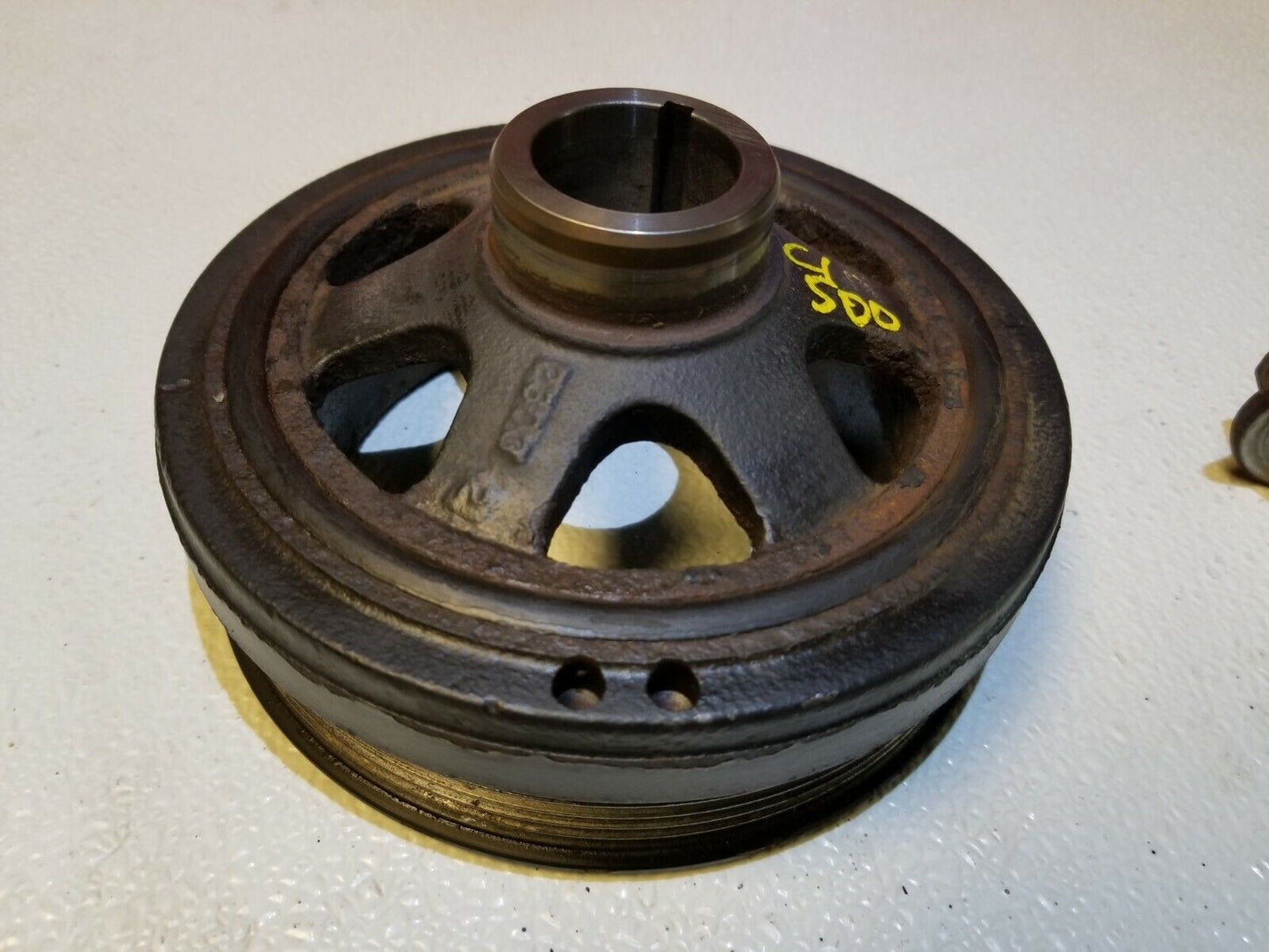 03 04 05 06 Mercedes CL500 Crankshaft Pulley Harmonic Balancer OEM M113 5.0l