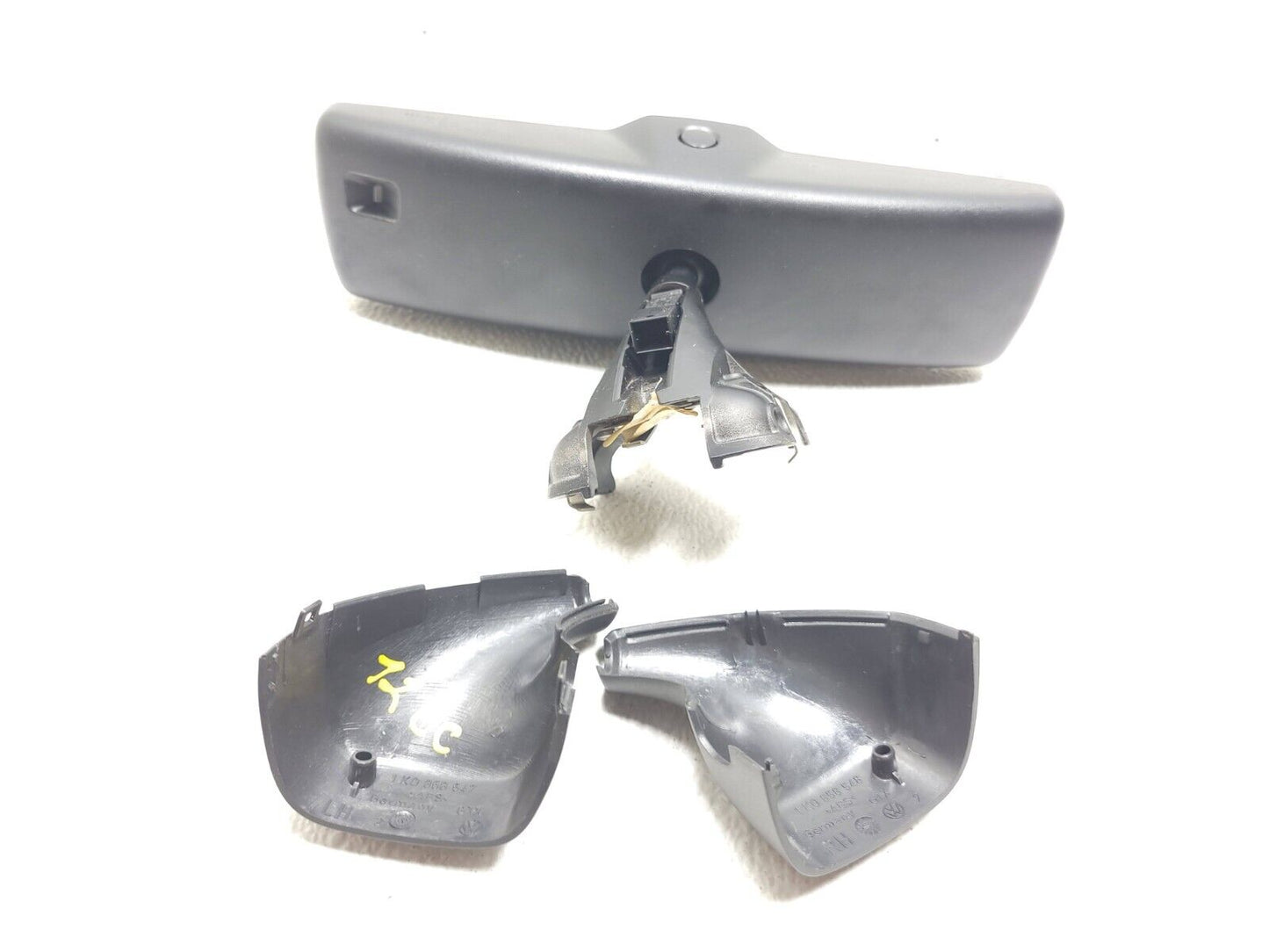 09 10 11 12 Volkswagen Cc Interior Rear View Mirror W/ Cover Trim OEM