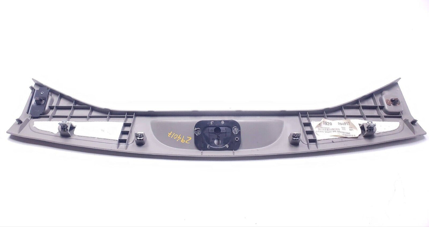 11 12 13 Jeep Grand Cherokee Rear Trunk Sill Scuff Plate Trim Cover Liftgate OEM
