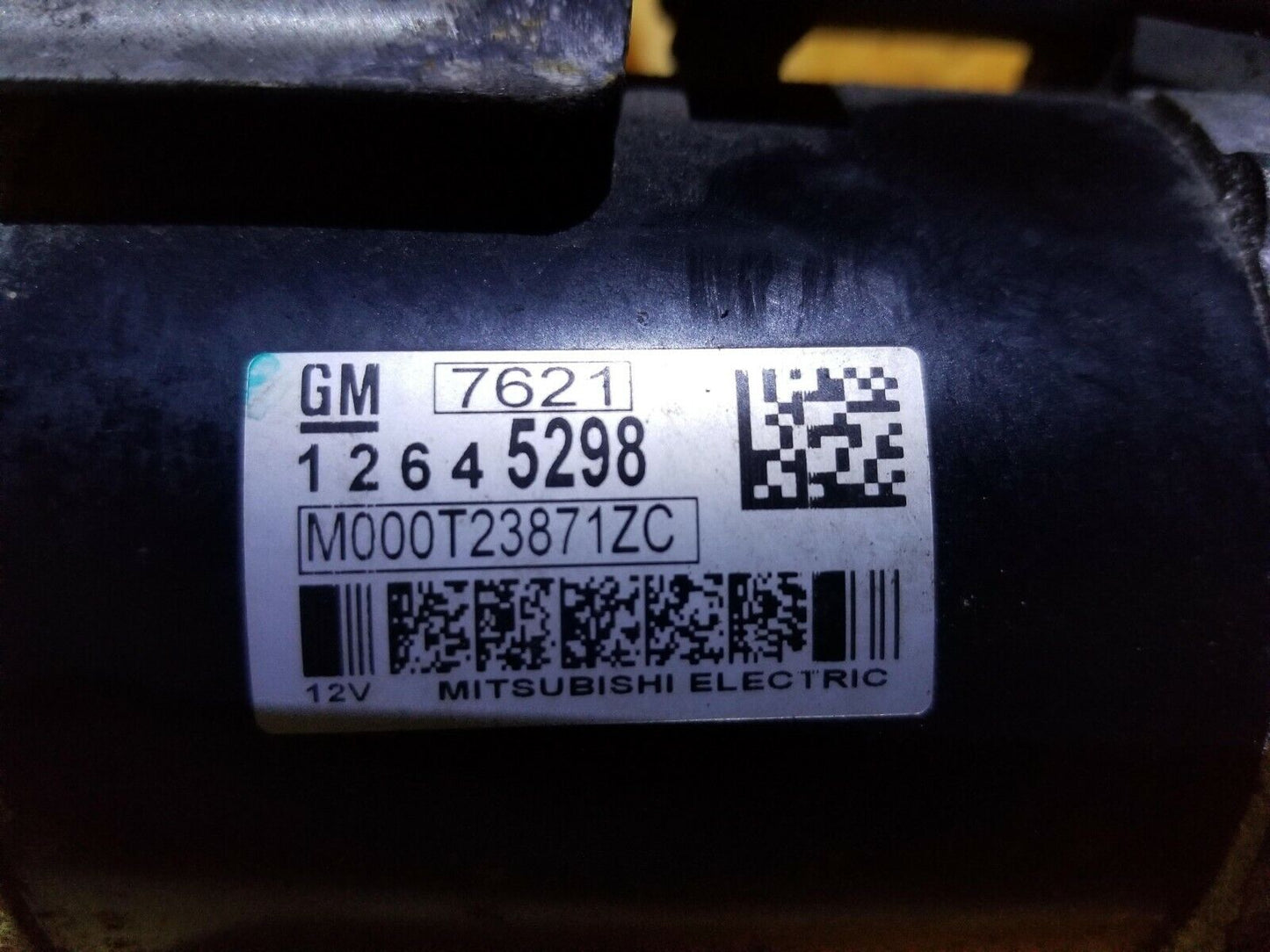 15 16 17 18 Chevy Impala 3.6l Starter Motor 12645298 OEM 42k Miles