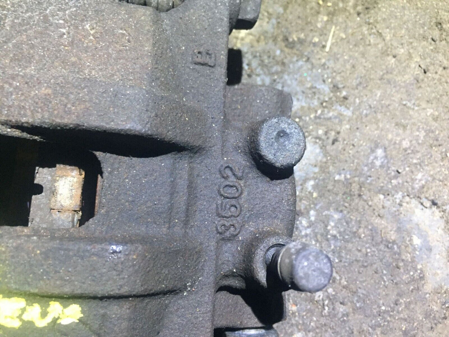 11 12 13 14 Dodge Avenger 2.4l Brake Caliper Rear Right Pass Side 84k OEM D37