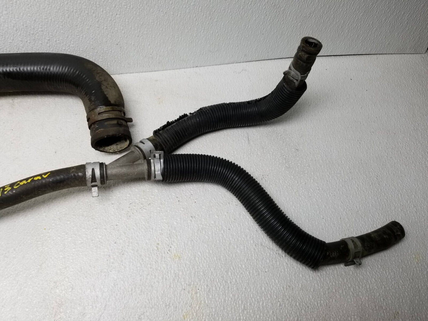 11 12 13 Dodge Grand Caravan 3.6l Coolant Hose Pipe Line 2pcs OEM