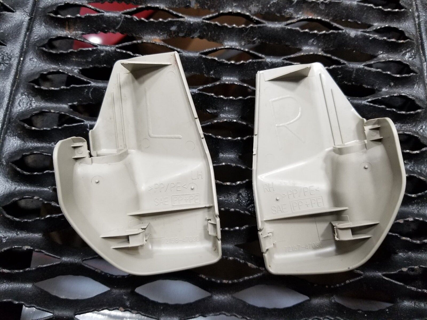 04 05 06 07 08 09 Toyota Prius Seat Track Rail Cover Trim Lh & Rh 2pcs OEM