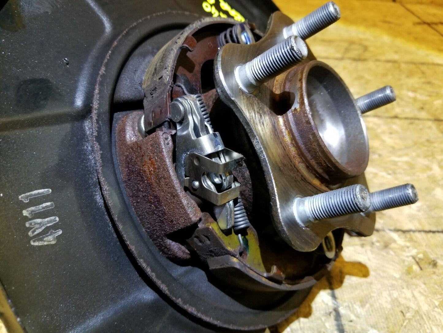 2014 2015 Infiniti Q40 Rear Right Pass Side Spindle Knuckle Wheel Hub OEM 34k