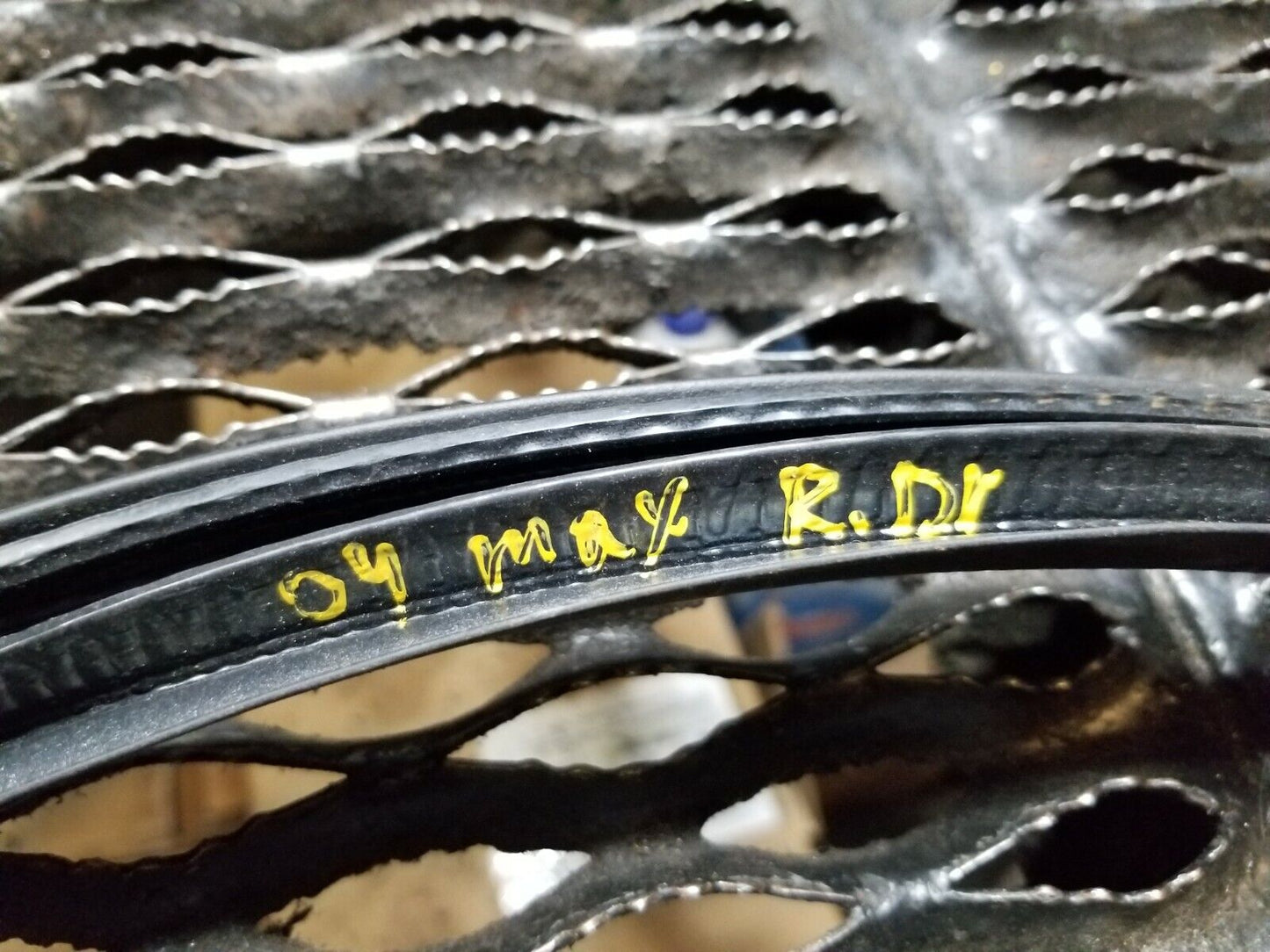 04 05 06 07 08 Nissan Maxima Rear Left Driver Door Weatherstrip Seal OEM