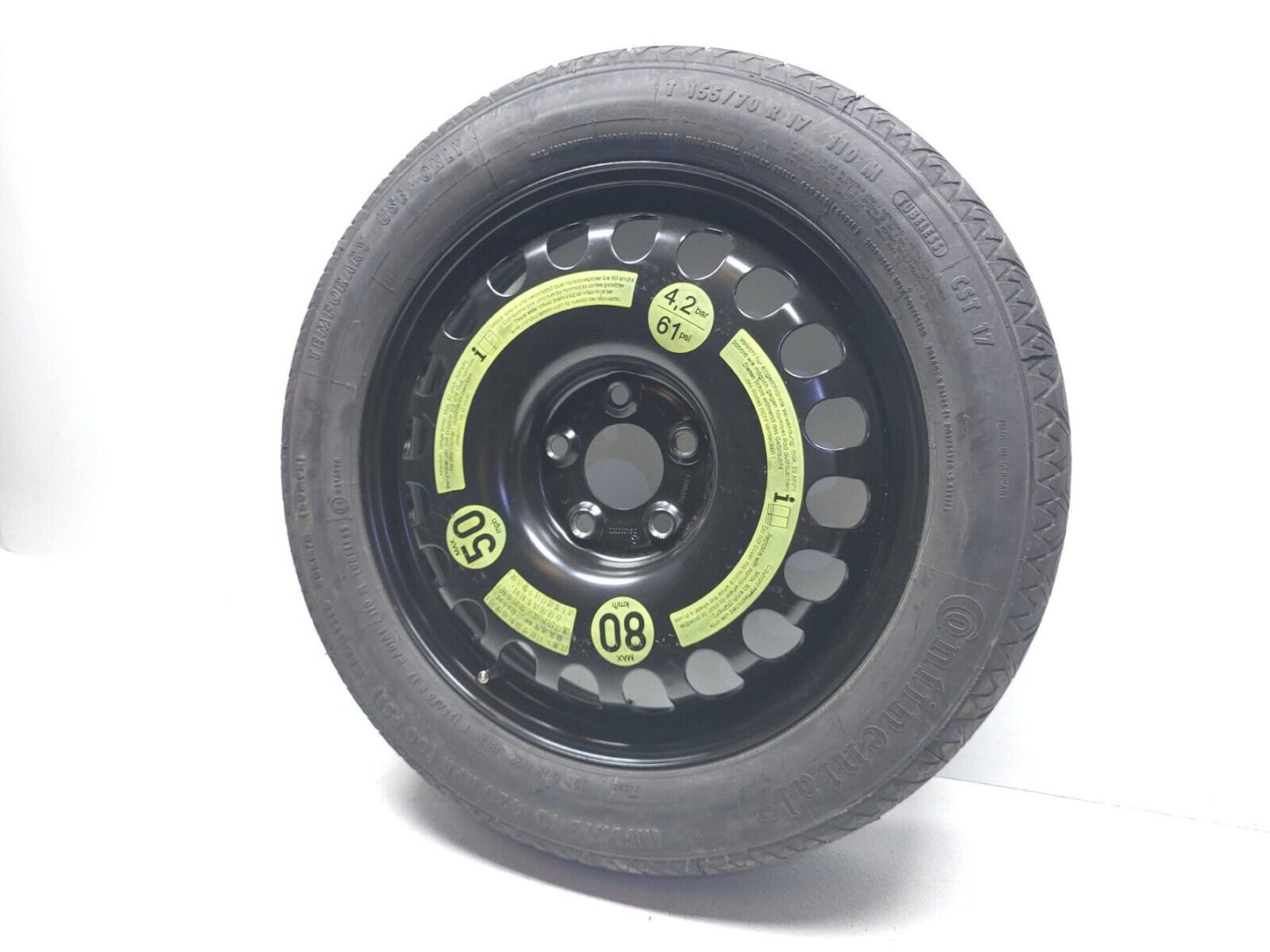 2011 - 2015 Mercedes E350 W212 Spare Tire 155/70r17 OEM