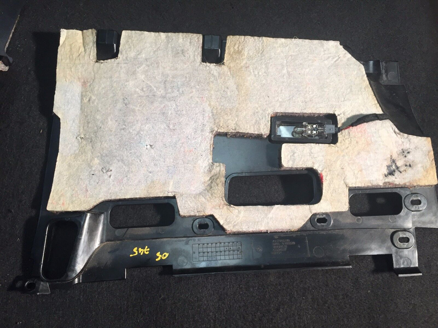 02 03 04 05 BMW 745i E65 Front Dash Lower Right Passenger Side Trim Cover OEM