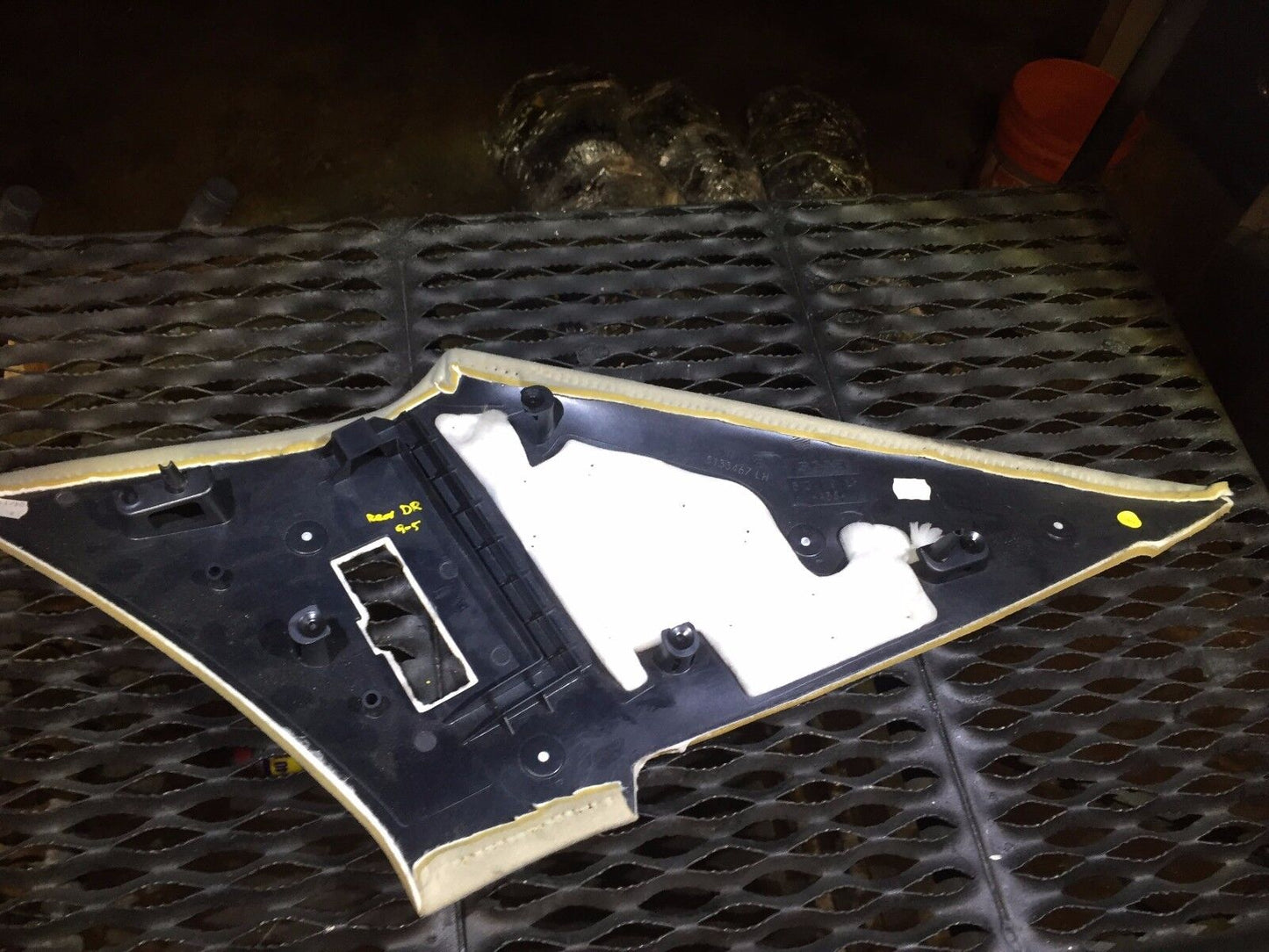 06 07 08 09 Saab 9-5 95 Sdn Rear C Pillar Cover Left Driver Side 5134119 OEM