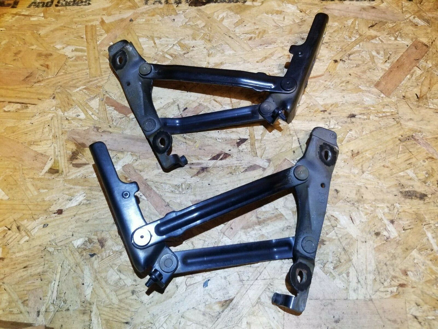 09 10 11 12 13 Mazda 6 Hood Hinge Left & Right Pair OEM