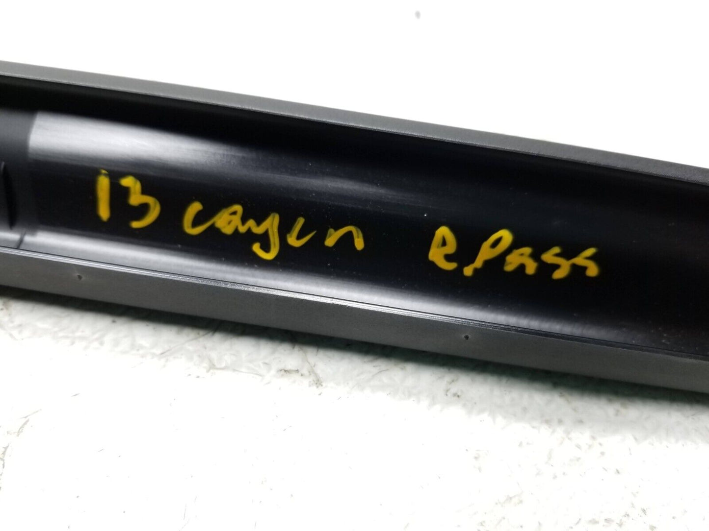 2011 - 2014 Porsche Cayenne Rear Right Pass Side Window Frame Trim Molding OEM