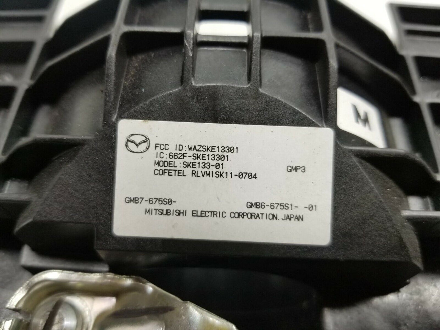 14 15 16 Mazda 3 Steering Column Lock Combo Switch Bracket OEM 41k Miles