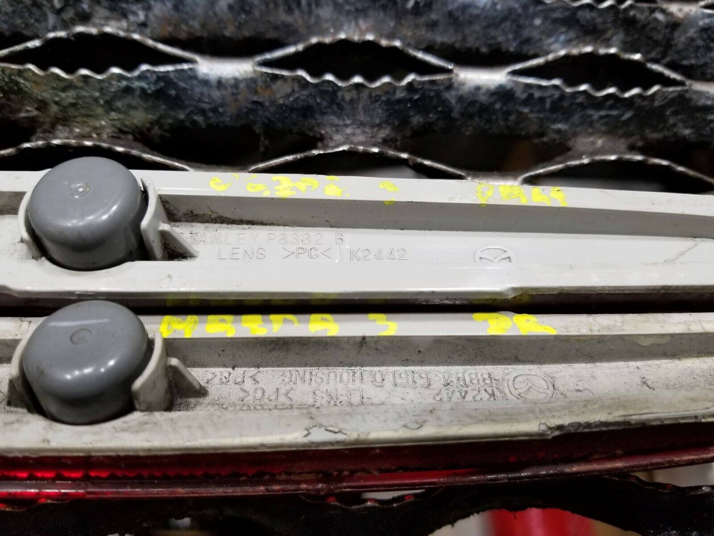10 11 12 13 Mazda 3 Sedan Rear Bumper Reflector Left & Right (2pcs) OEM