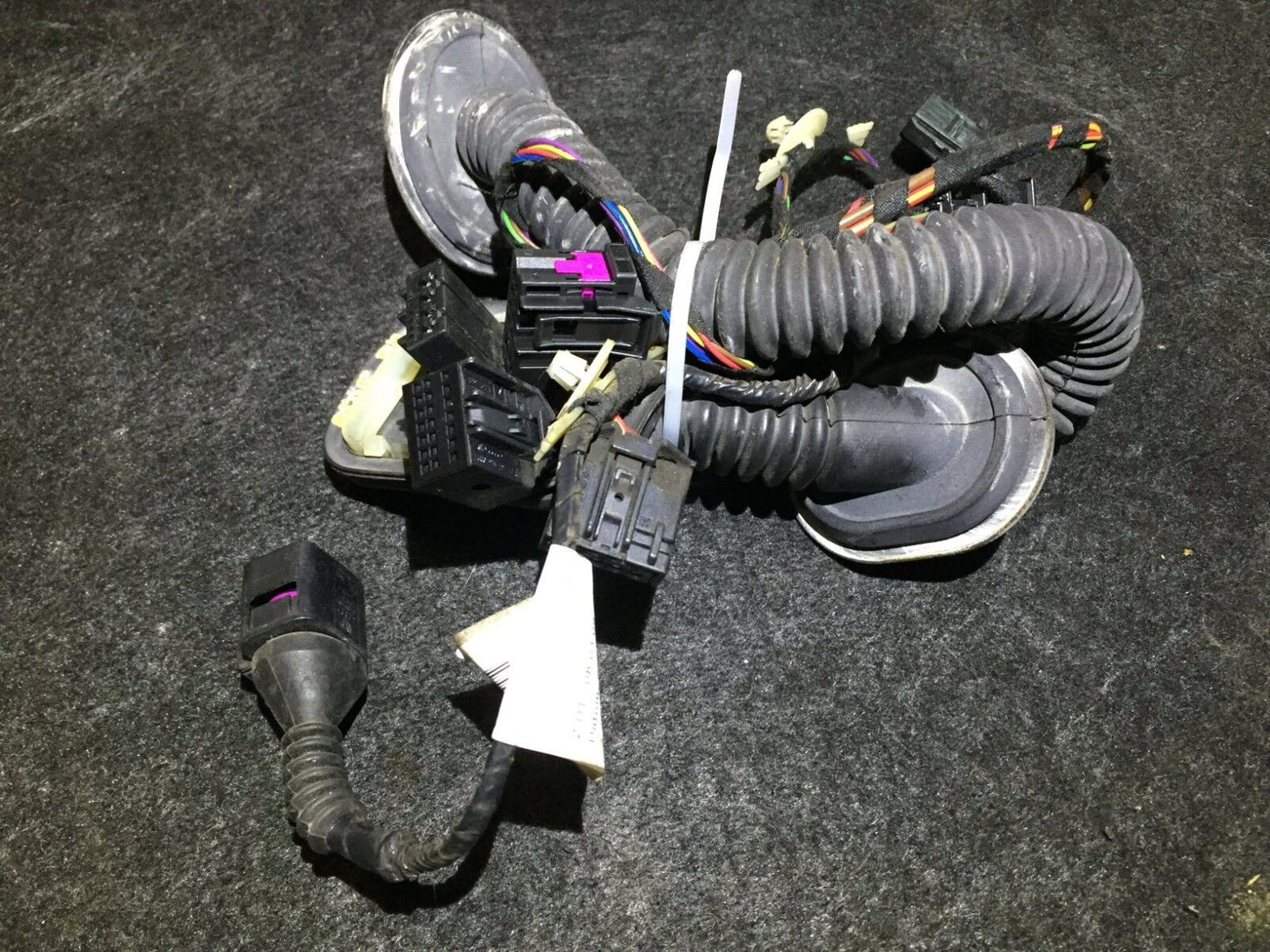 04 05 06 0porsche Cayenne Rear Right Pass Door Wiring Wire Harness 7l5971694 OEM