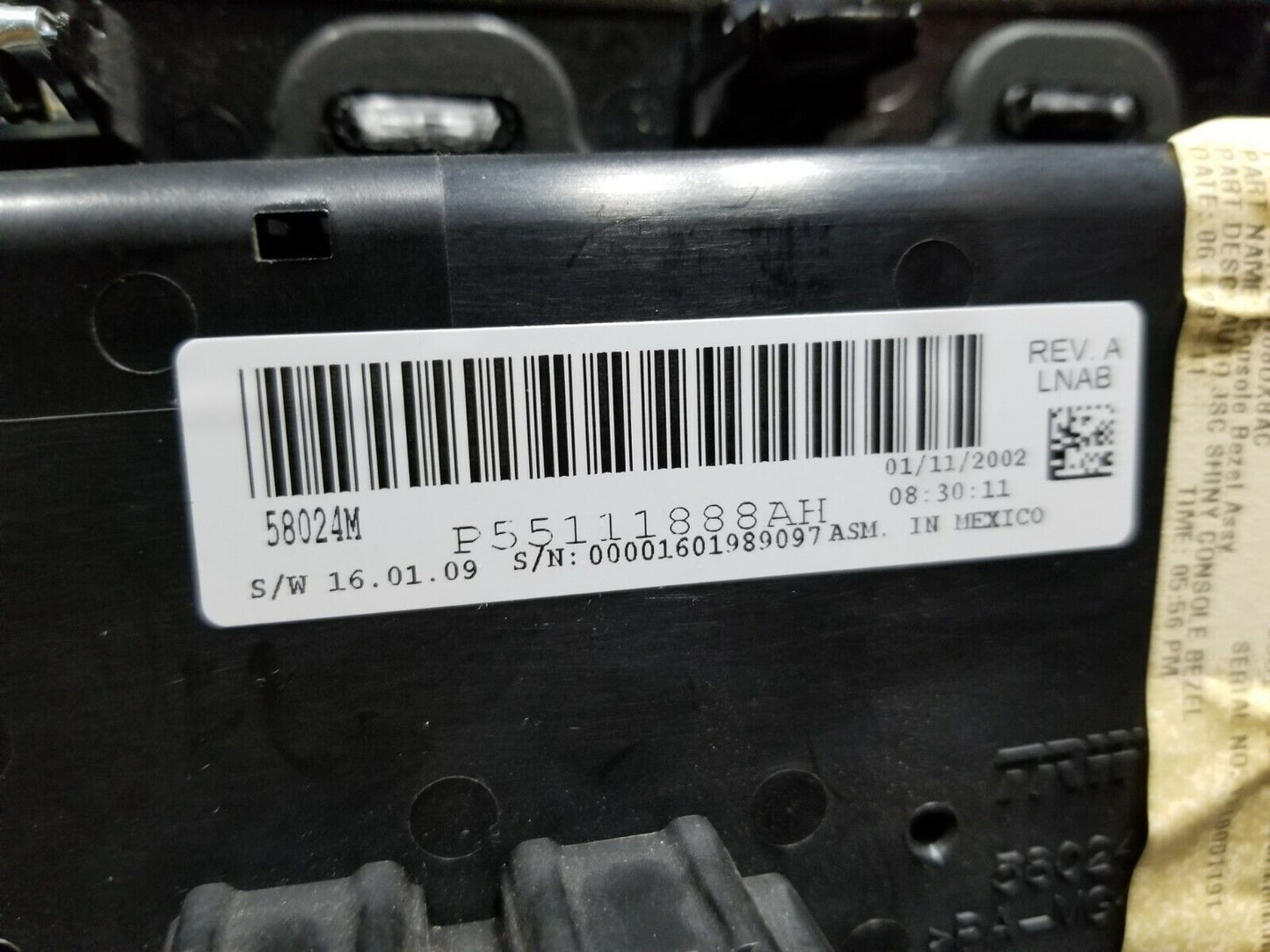11 12 13 14 Chrysler 200 S A/c Heater Climate Control Panel P55111888ah OEM