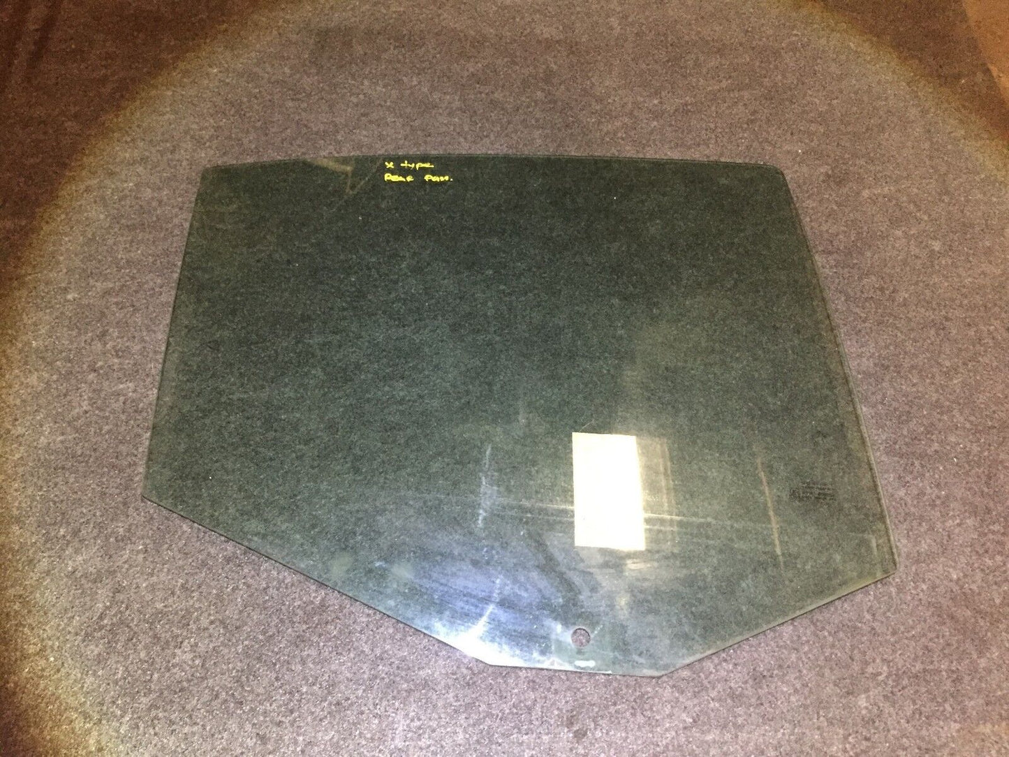 02 03 04 05 06 07 08 Jaguar X-type Rear Right Pass Door Window Glass OEM