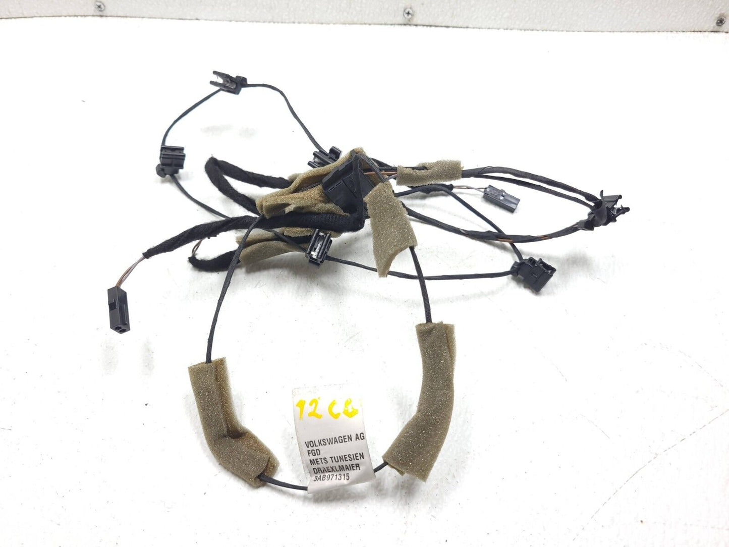 09 10 11 12 Volkswagen Cc Center Console Wire Harness 3ab971315 OEM