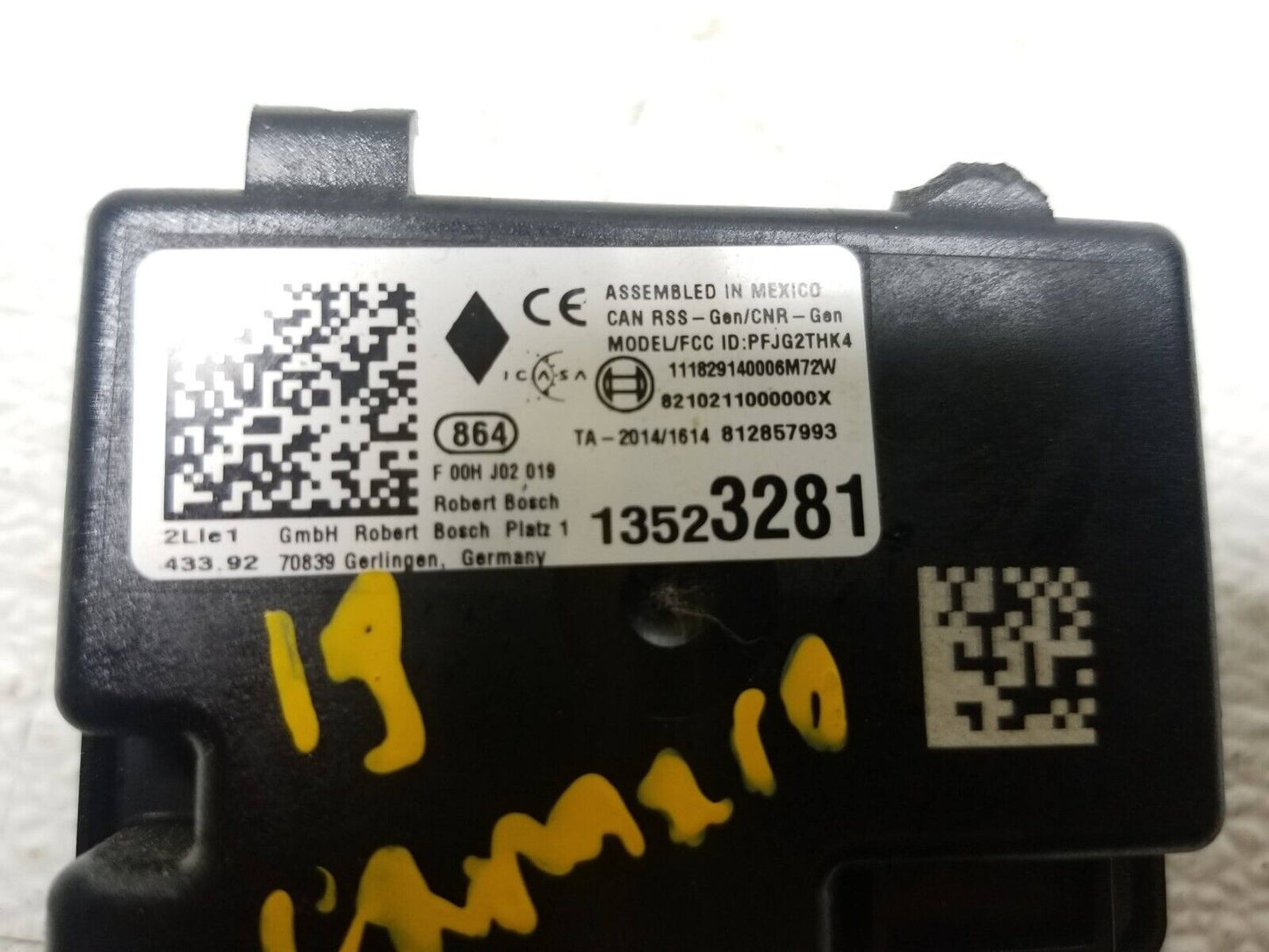 16 17 18 19 20 Chevrolet Camaro  Keyless Entry Computer Control Module OEM