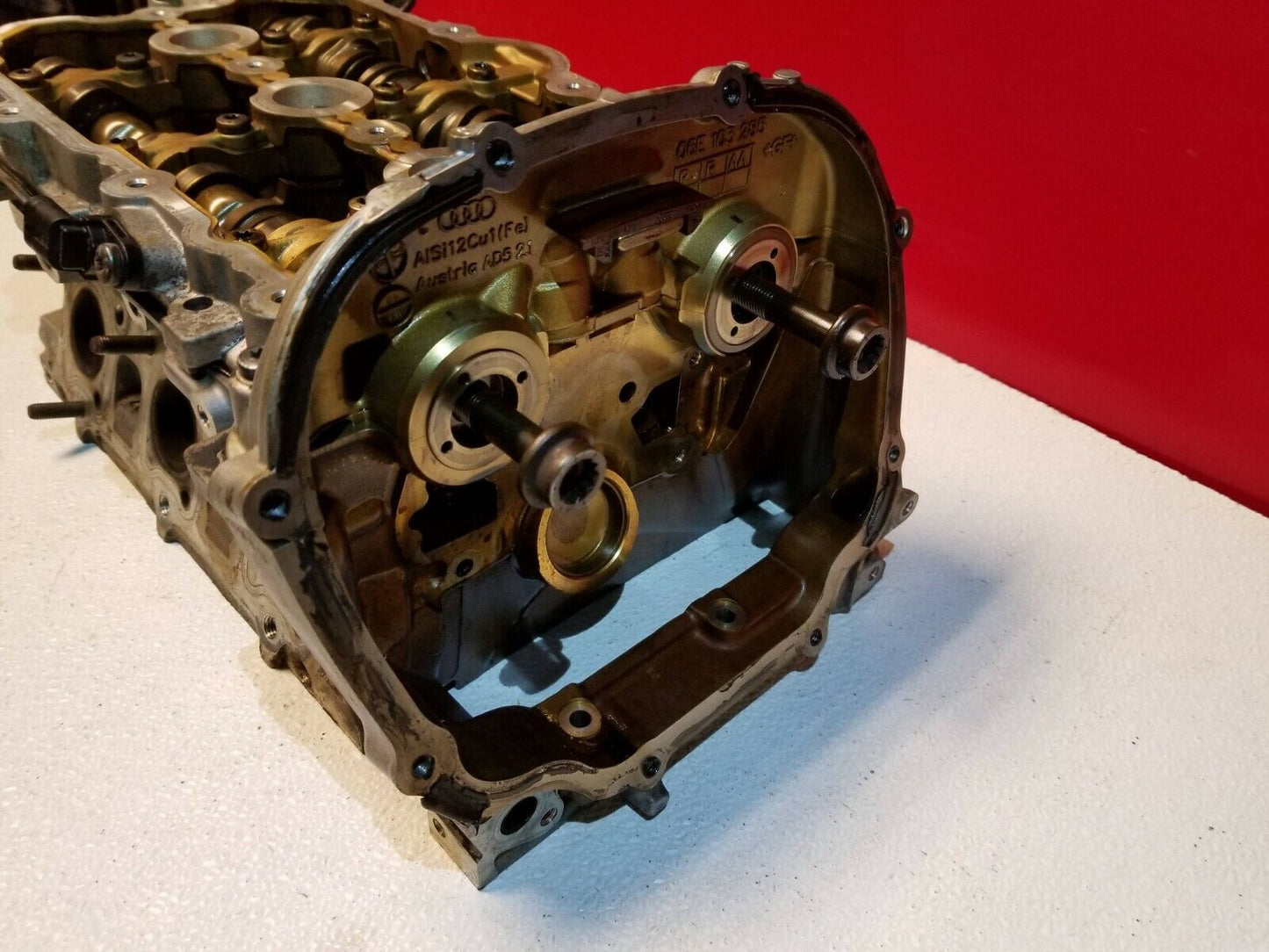 08 09 10 11 Audi A5 3.2l Engine Cylinder Head Left Driver Side OEM