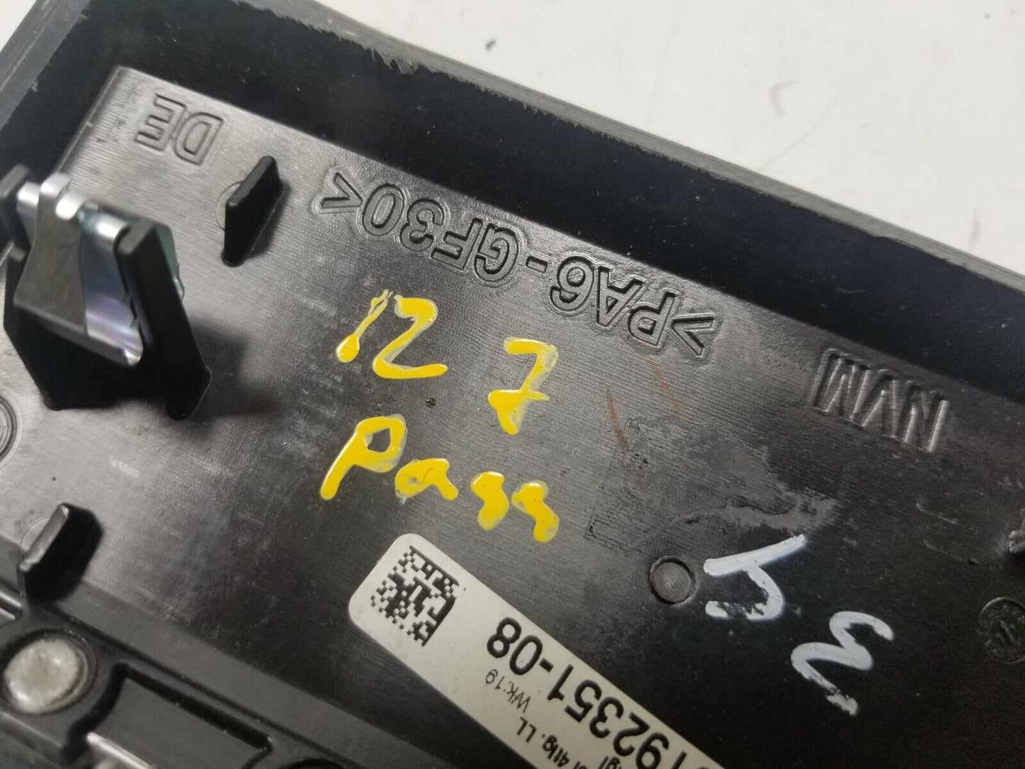09 10 11 12 BMW 750li Front Dash Wood Trim Right Pass Side OEM