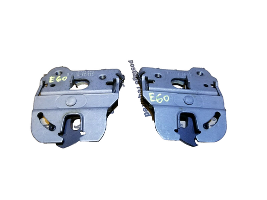 05 06 07 08 09 10 BMW E60 Rear Back Seat Basis Lock Latch 2pcs OEM