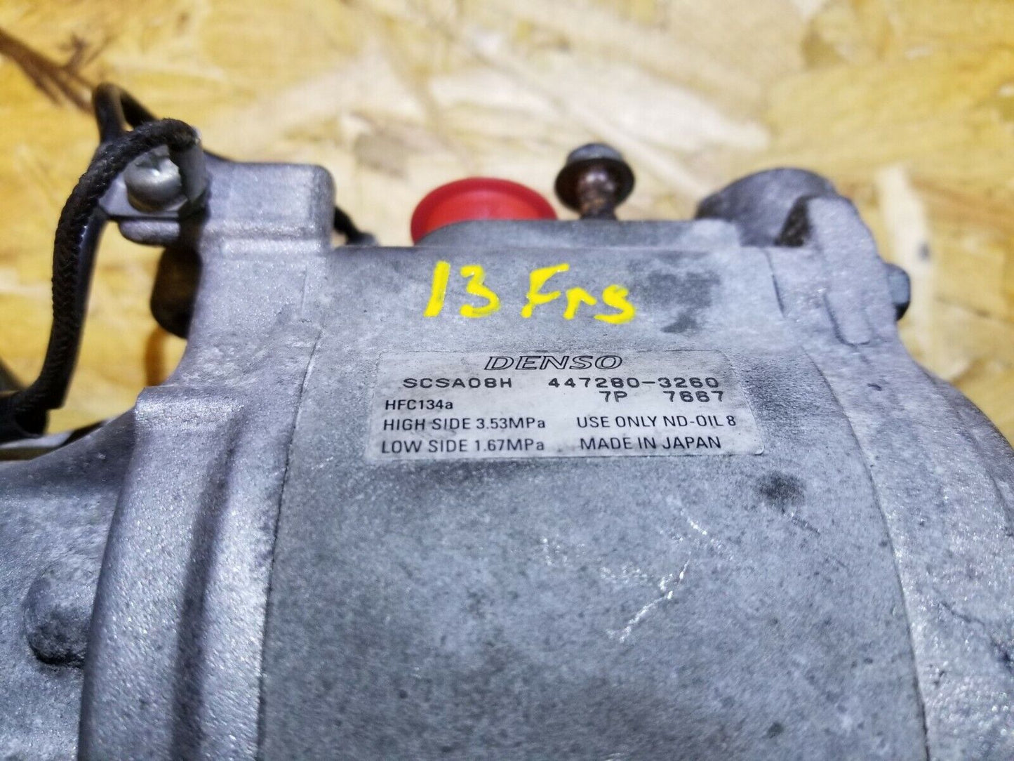 13 14 15 16 Scion Fr-s A/c Compressor OEM 71k