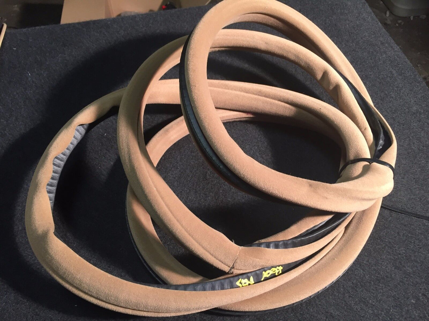 02 03 04 05 BMW 745i E65 Rear Right Pass Door Weatherstrip Seal OEM